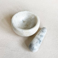 Load image into Gallery viewer, Marble Mortar and Pestle