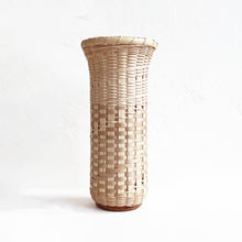 Load image into Gallery viewer, Black Ash Woven Vase I