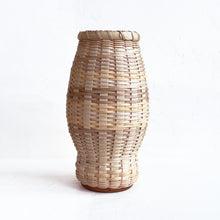 Load image into Gallery viewer, Black Ash Woven Vase II