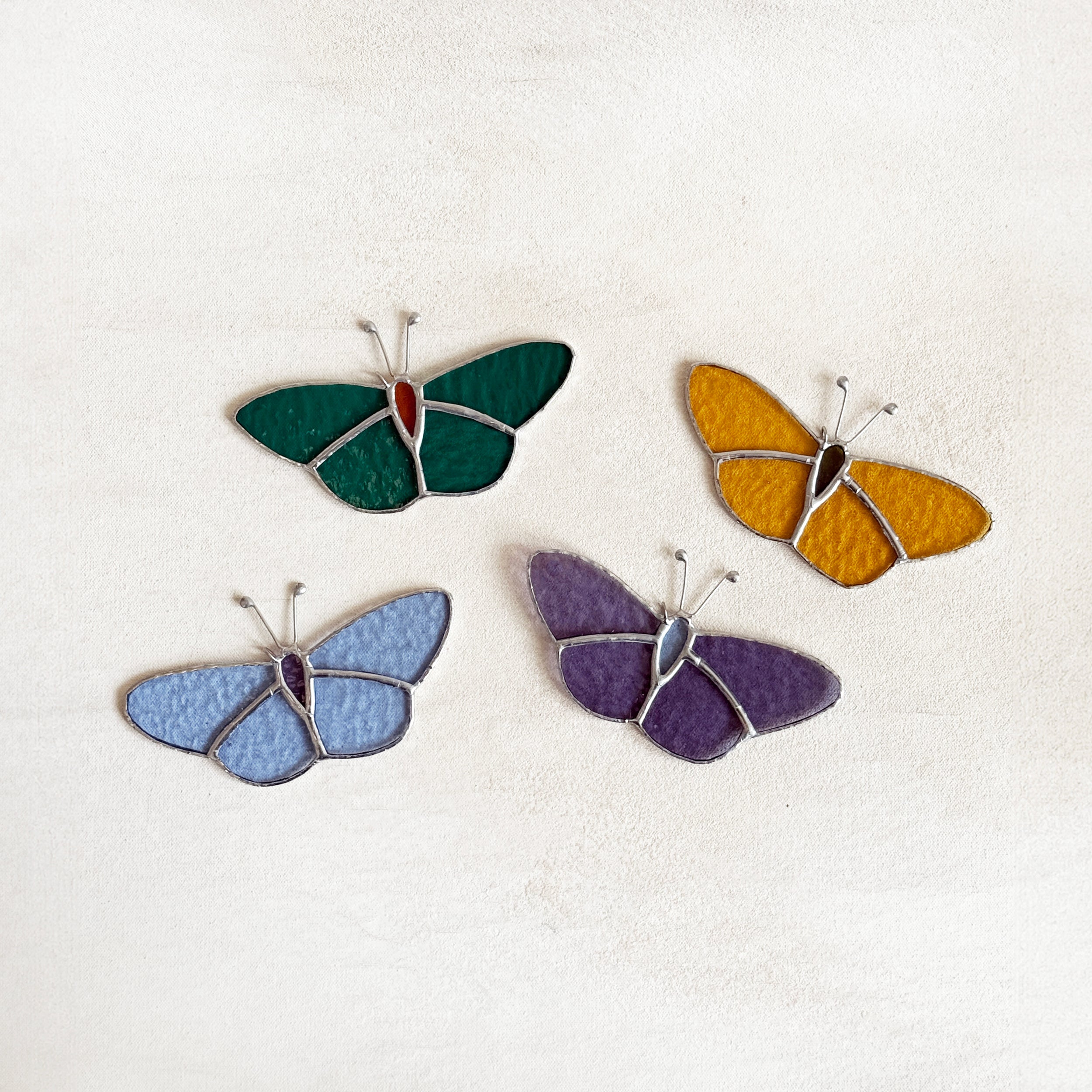 Butterfly Stained Glass Charm