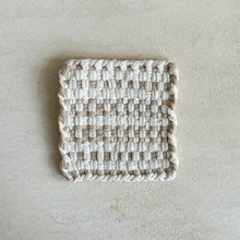 Load image into Gallery viewer, Handwoven Cotton Potholder