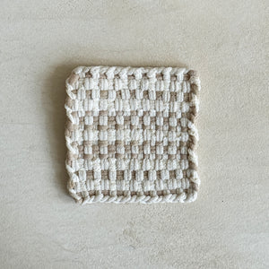 Handwoven Cotton Potholder