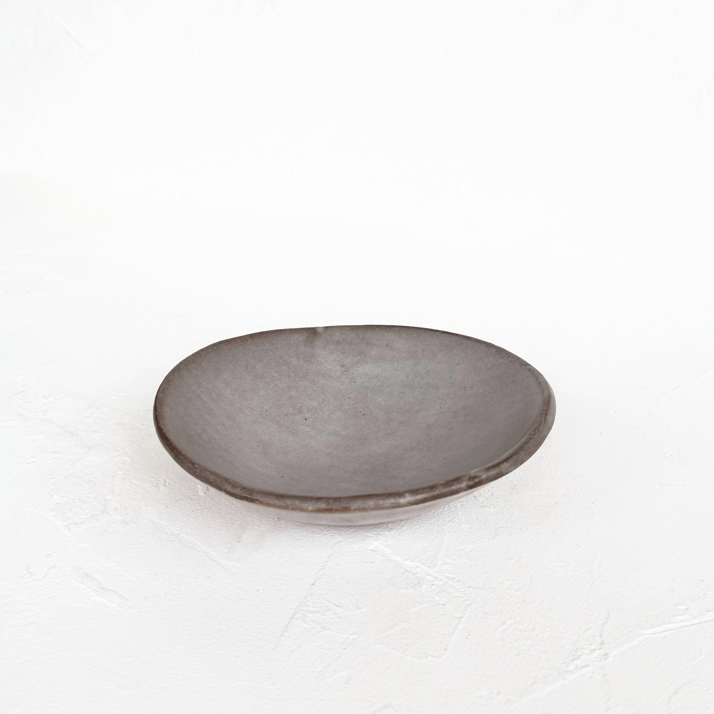 Ceramic Smudging Bowl in Grey