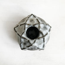 Load image into Gallery viewer, Medium X Pot in Glossy Gray