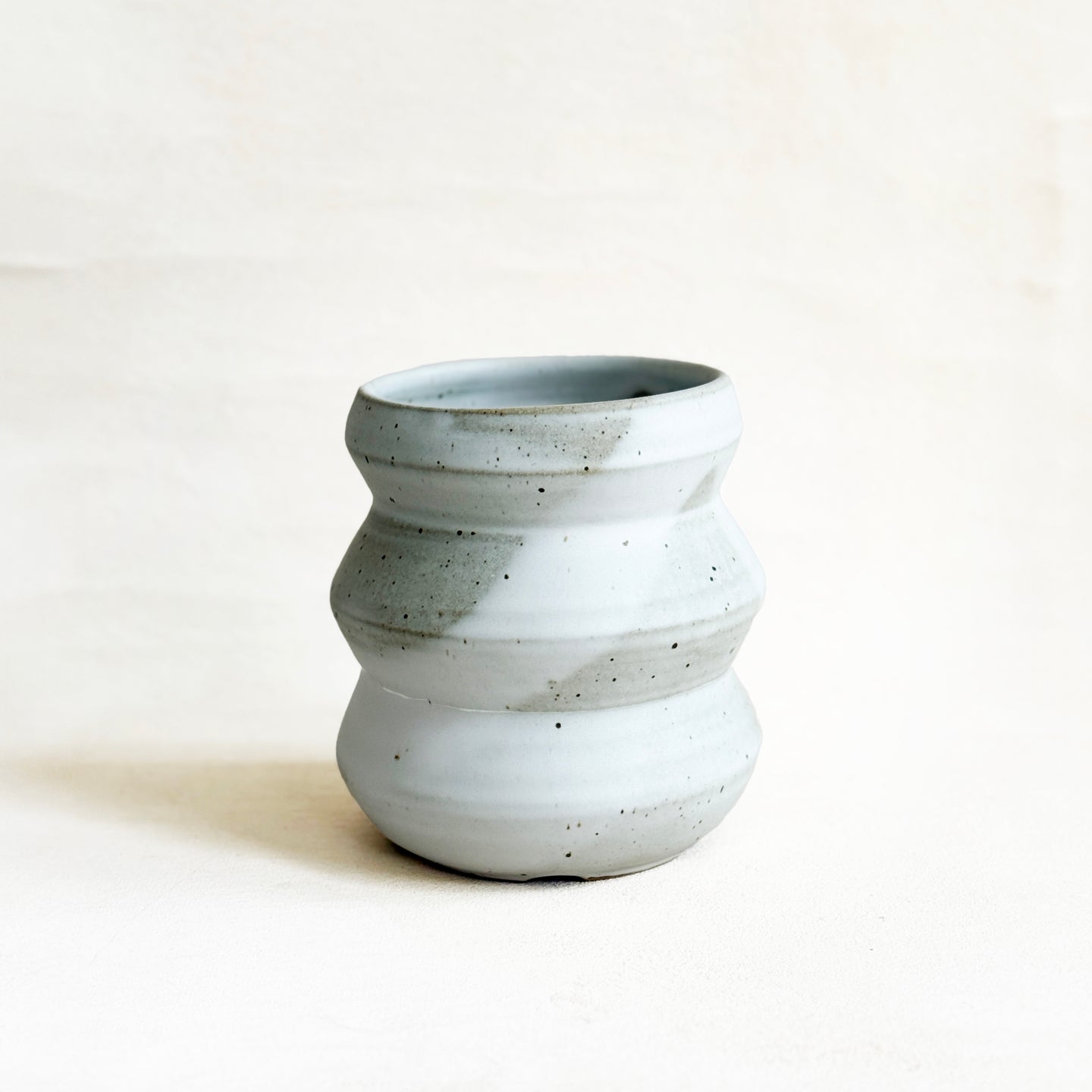 Large Zig Zag Ceramic Vase