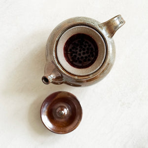 Large Shino Ceramic Tea Pot