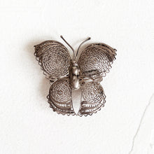 Load image into Gallery viewer, Sterling Silver Butterfly Brooch