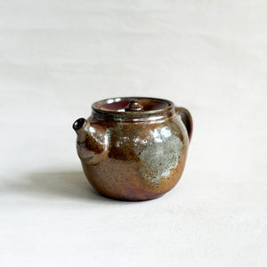 Large Shino Ceramic Tea Pot