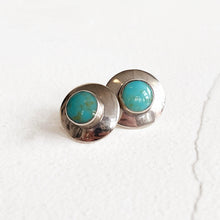 Load image into Gallery viewer, Turquoise Stud Earrings