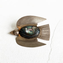 Load image into Gallery viewer, Abalone Bird Brooch