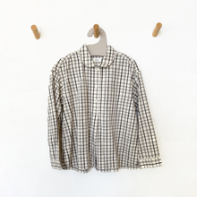 Load image into Gallery viewer, Half Placket Check Cotton Shirt