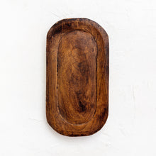 Load image into Gallery viewer, Wood Oval Tray