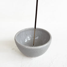 Load image into Gallery viewer, Small Glossy Incense Bowl in Moonstone
