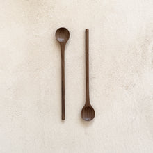Load image into Gallery viewer, Walnut Wooden Round Spoon