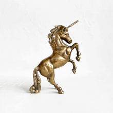 Load image into Gallery viewer, Charging Brass Unicorn