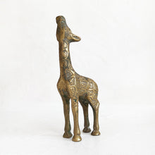 Load image into Gallery viewer, Brass Giraffe
