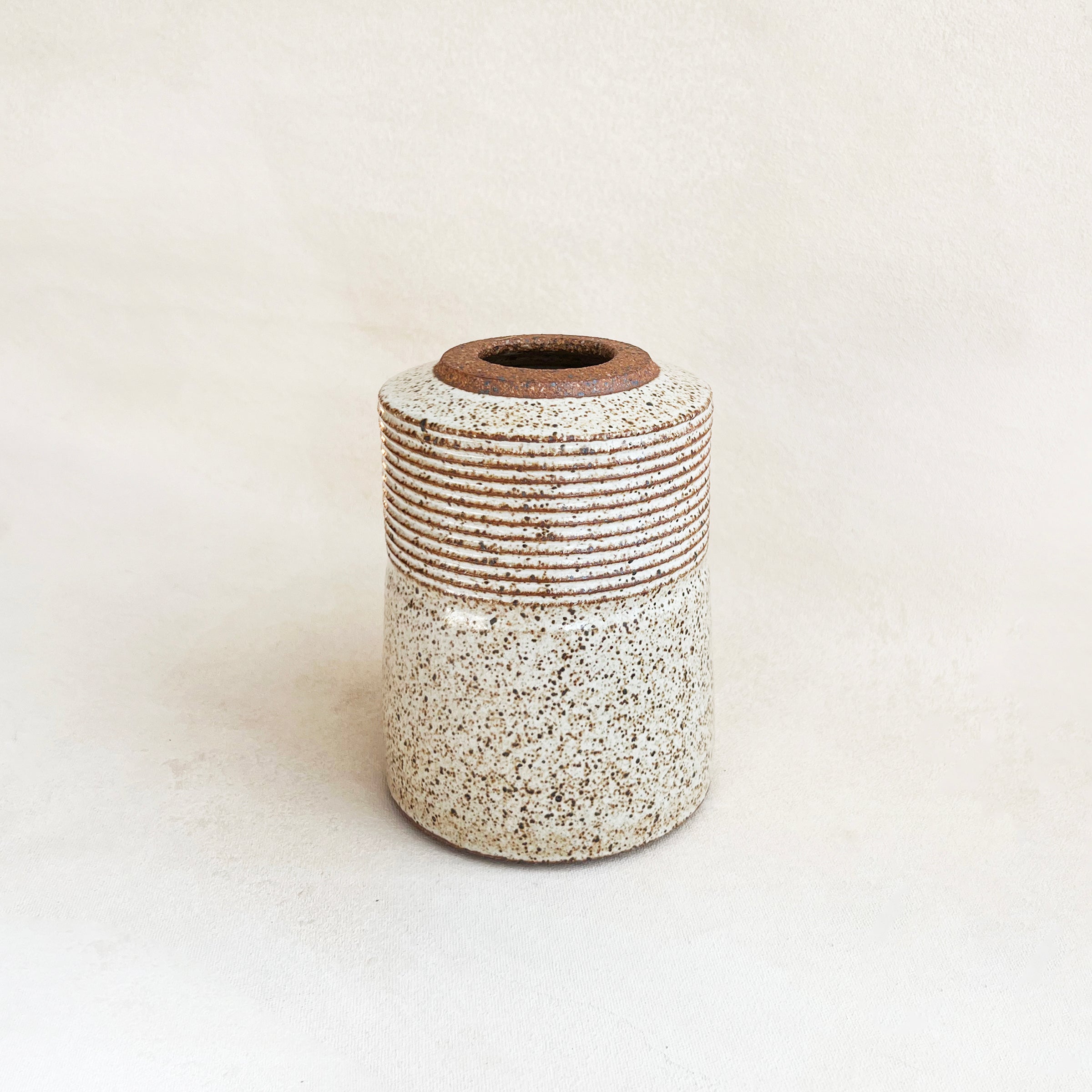 Vase in Speckled Warm White
