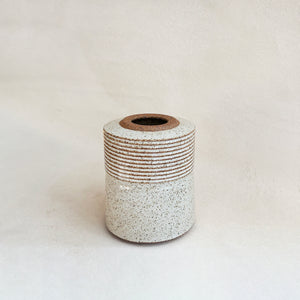Vase in Speckled Warm White