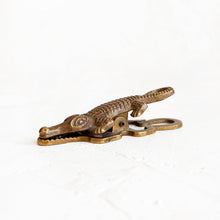 Load image into Gallery viewer, Brass Alligator Clip