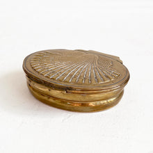 Load image into Gallery viewer, Brass Shell Box