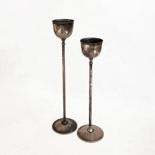 Load image into Gallery viewer, Silver Plated Candleholders