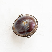 Load image into Gallery viewer, Purple Clam Shell Tricket Box