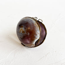 Load image into Gallery viewer, Purple Clam Shell Tricket Box