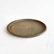Load image into Gallery viewer, Serving Plate in Olive and Peach