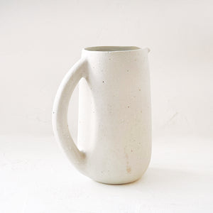 White Sand Vase