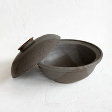 Load image into Gallery viewer, Large Ceramic Donabe in Fog