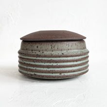 Load image into Gallery viewer, Lidded Vessel in Gittas Blue