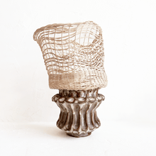 Load image into Gallery viewer, Ceramic and Woven Vase XXXVII