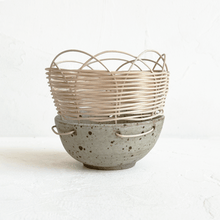 Load image into Gallery viewer, Ceramic and Woven Basket XXX