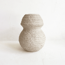 Load image into Gallery viewer, Small Double Coiled Vase in Cream