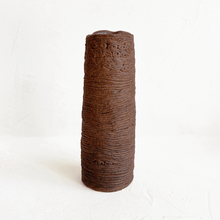 Load image into Gallery viewer, Coiled Cylinder Vase in Sienna