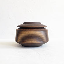 Load image into Gallery viewer, Lidded Vessel in Chestnut