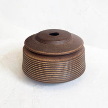 Load image into Gallery viewer, Lidded Vessel in Chestnut