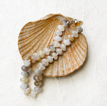 Load image into Gallery viewer, Agate Rondelle Necklace