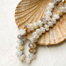 Load image into Gallery viewer, Agate Rondelle Necklace