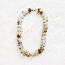 Load image into Gallery viewer, Agate Rondelle Necklace