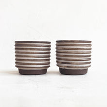 Load image into Gallery viewer, Textured Tumbler in Cream and Brown