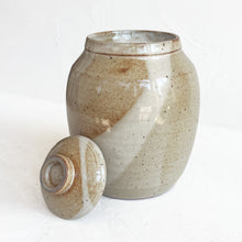 Load image into Gallery viewer, Large Lidded Vessel in Fawn