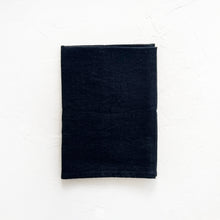 Load image into Gallery viewer, Linen Kitchen Towel in Black