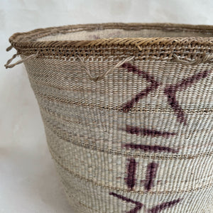 Wii Basket with Purple Symbol Graphism