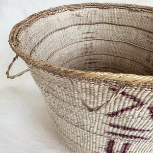 Wii Basket with Purple Symbol Graphism