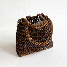 Load image into Gallery viewer, Beaded Molly Bag in Coffee