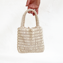 Load image into Gallery viewer, Beaded Molly Bag in Cream