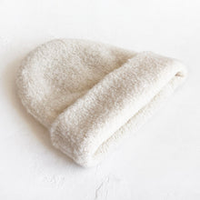 Load image into Gallery viewer, Colette Boucle Beanie in Cream