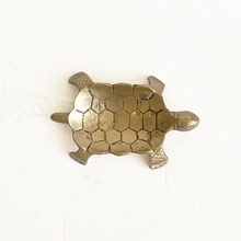 Load image into Gallery viewer, Brass Turtle Trinket Dish