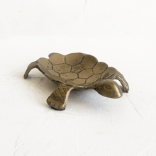 Load image into Gallery viewer, Brass Turtle Trinket Dish